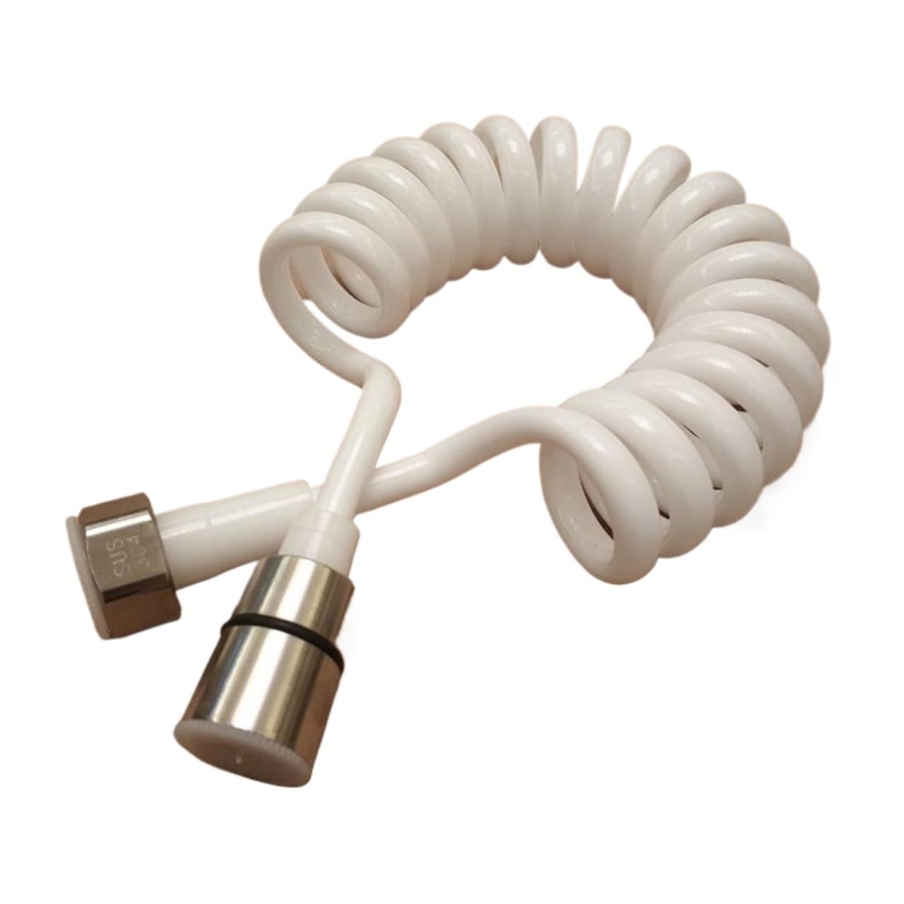 Gkirqvpe Bianco Shower Hose, Shower Hose 3.0M Dn15 Multicolor Eva Spring For Bathroom Toilet Bidet Sprayer