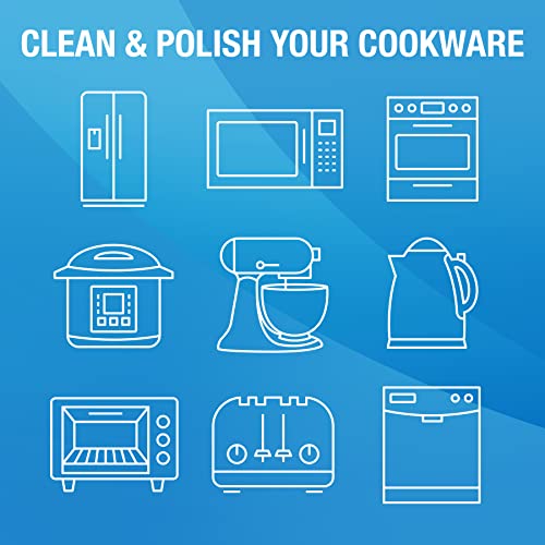 Miraclewipes For Microwaves And Cooktops, Easily Removes Food And Grime Buildup, Safe And Convenient Stove Top Cleaner, Great For Home And Kitchen Use - 60 Count #TOP4