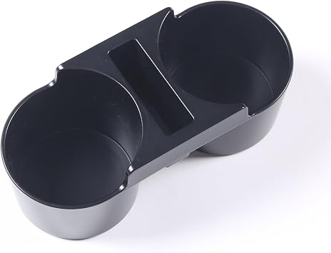 Central Control Cup Holder Replacement Compatible with Chevrolet Corvette C7 2014-2019 ABS Center Console Gear Shift Panel Insert Cup Holder Expander Storage Box