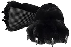 Monster Paw Slippers: Claw-somely Cozy Paw Shoes!