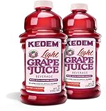Kedem Light Concord Grape Juice, 64oz (2 Pack) 2/3 Less Calories Than Regular Kedem Grape Juice