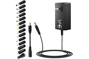SHNITPWR 48W Universal DC Adapter: Complete Power Suite for Electronics