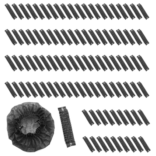 ZYAMY 100PCS Tapones para Auriculares Desechables Higiénicos de Tela No Tejida Protectores Elásticos para Almohadillas de 8 cm Especial para Cafés de Internet, Bibliotecas, Hospitales, Hoteles miniatura 1