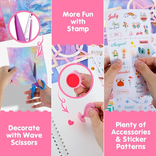 Kit DIY diario para niñas set 2 unidades miniatura 6