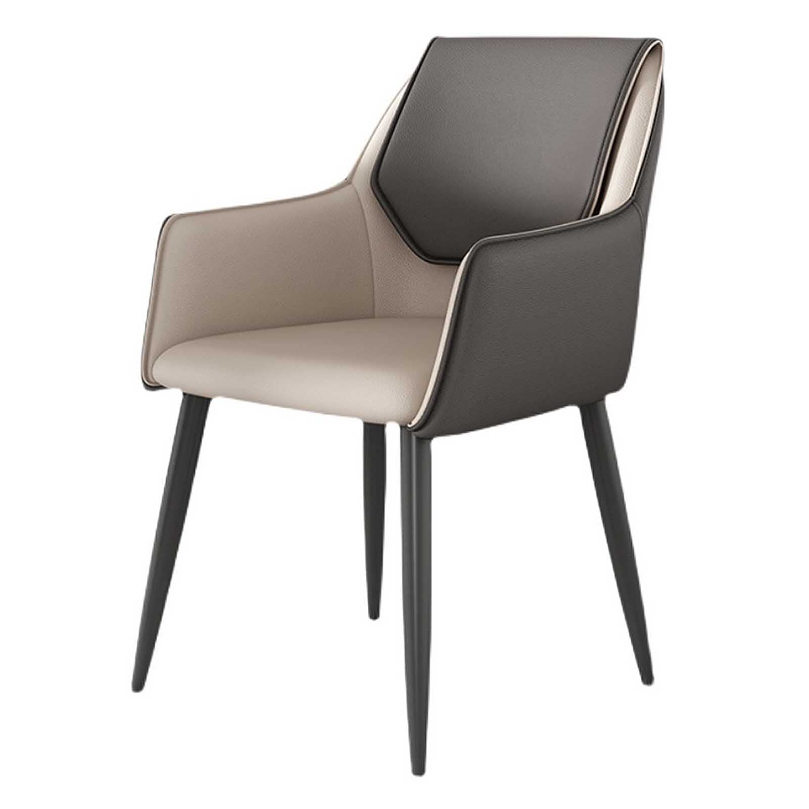 Chaise à manger avec accoudoir ergonomique pour soulager le dos durant les repas à la maison