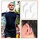 8 Paar Brillen-Ohrgriffe Brillen-Anti-Rutsch-Halter aus Silikon bequemer Brillenhalter aus Silikon Ohrbügel für Brillen Sonnenbrillen Lesebrillen (vier Stile)
