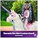 Unicorn Academy, Glacier with 2 Riding Accessories, 11”, Compatible with Layla, Dolls & Unicorn Toys, Gifts & Stocking Stuffers for Girls Ages 4 and up