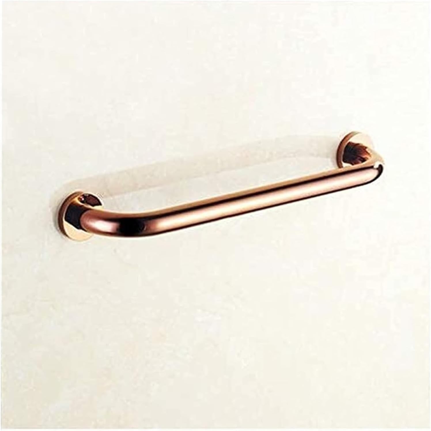 Barre d'appui antidérapante en cuivre or rose 40 cm pour douche