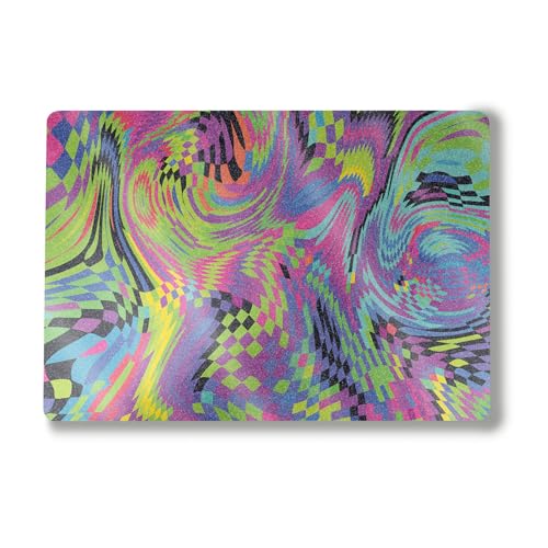 Image of Glossy Glitter Laptop Skin Compatible with Alienware M18 R2 (2024) - Dancefloor Trip - Premium 3M Vinyl Protective Wrap Decal Cover - Easy to Apply | Crafted in The USA by MightySkins