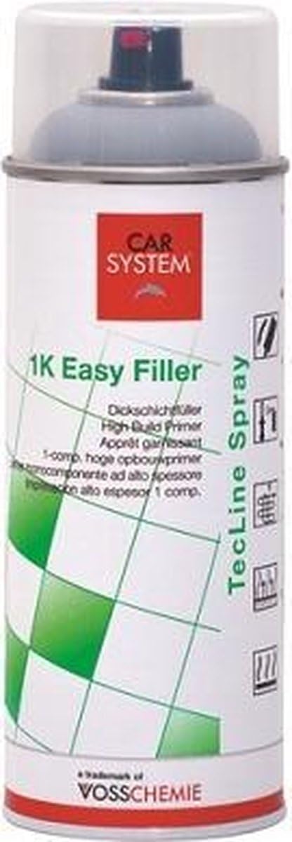 1 K Easy Filler spessore strato di riempimento fondo grigio chiaro 400 ML 151.522