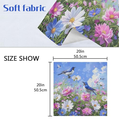 Servilletas de Tela Multicolor Pack x6 20x20 pulg miniatura 6