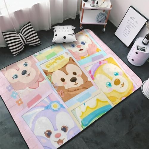 �_�b�t�B�[ �V�F���[���C �X�e�����[ (15) �J�[�y�b�g �����` ���O �ėp �h�_�j �R�� �h�L �ӂ���Ǝ�G�� ������� ���g�[�Ή� �􂦂� ����~�ߕt 100 × 150 cm