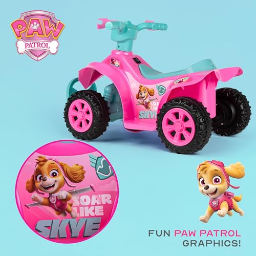 Image of Paw Patrol Skye - 6V Kids Ride-On ATV with Rechargeable Battery and Reverse | Paw Patrol Skye - 6V Kids Ride-On ATV with Rechargeable Battery and Reverse