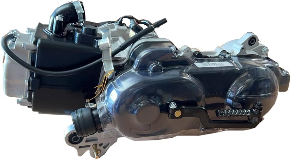 50cc 4-stroke GY6 Scooter Engine Auto w/CVT Transmission