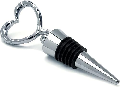 Tapón de vino en forma de corazón