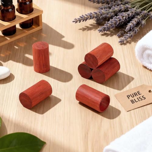 PH PandaHall 6 piezas difusores de aceite esenciales de madera miniatura 4