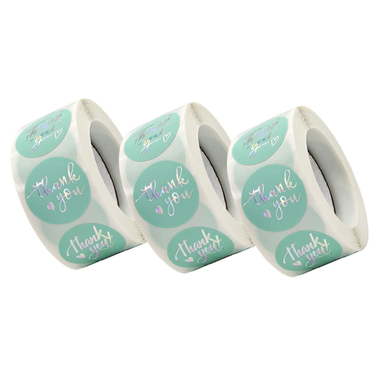 SHINEOFI 12rotoli Adesivi Per Confezioni Etichette Adesive Per Matrimonio Compleanni e Decorazioni Per e Imballaggi Dolci