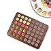 Macaron mata do pieczenia, 48 puszek brązowy nieprzywierający silikonowy arkusz do formy mata do pieczenia makaroon ciasteczka ciasto DIY ciasto muffinka przybory do pieczenia dekorowania