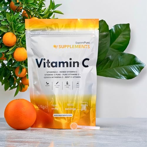 Vitamina C - Acido Ascorbico puro in polvere - Integratore Alimentare SaporePuro