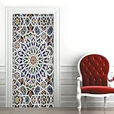 Murale Porta 3D Bellissimi Fiori D