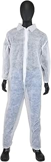 3502-Xl Coverall-Elastic Wrist & Ankles White Size XL