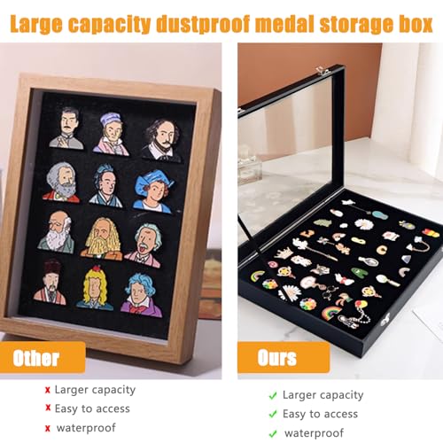 Large Enamel Pin Display Frame4