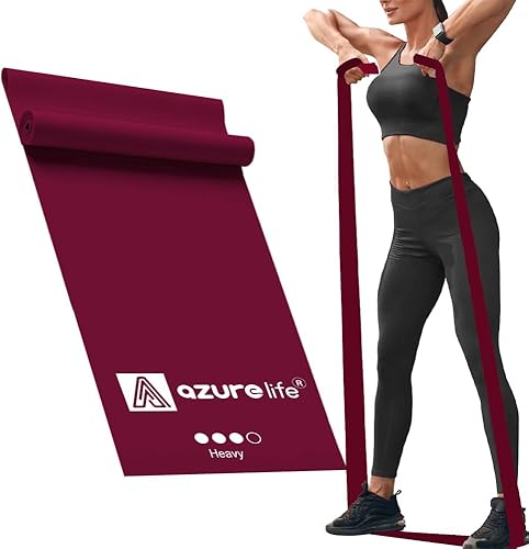 Rollos de bandas de resistencia profesionales de 8 yardas o bandas elásticas sin látex de 5,6,7 pies de largo, bandas elásticas para entrenamiento