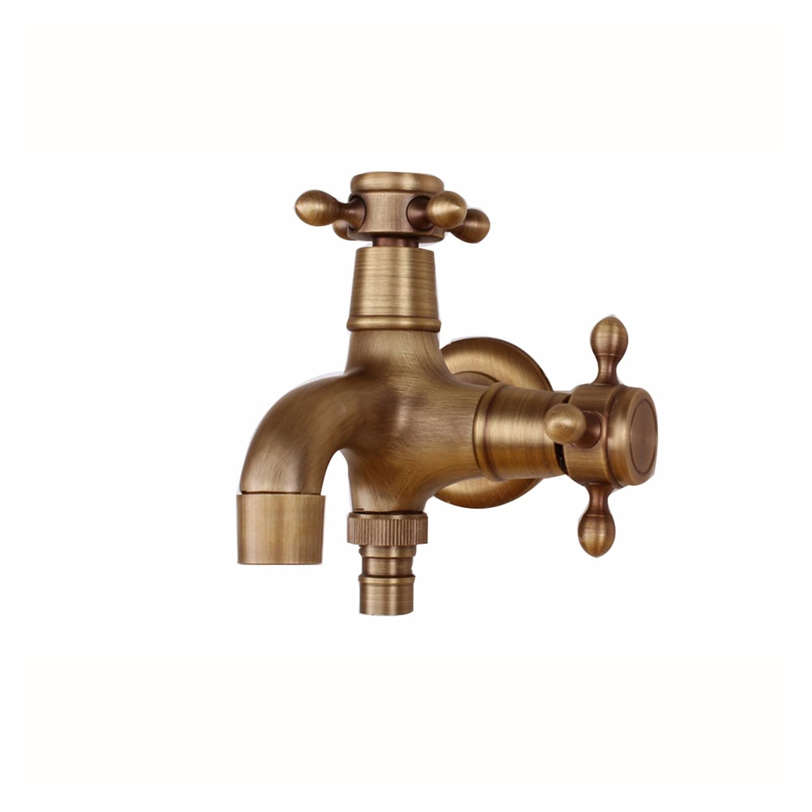 Robinet de salle de bain européenne antique avec double sortie d'eau murale