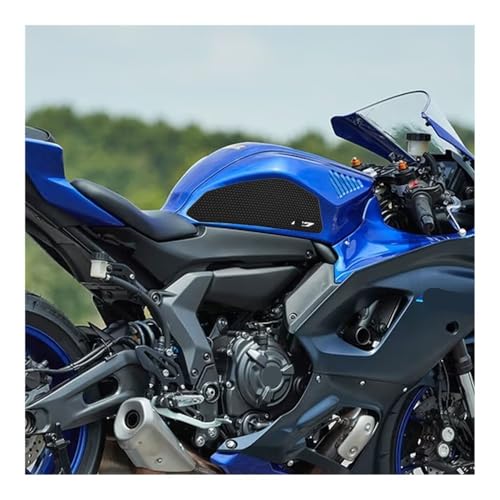 Protections latérales réservoir YZF R7 grip moto essence - 3