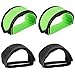 CO 4 PCS Sangles de Pédale de Vélo,Toe Clips Pedal Sangles，adhésif Double Glissement Sangles， pour Les débutants pour Le vélo d'exercice Spinning Vélo Cycle Home ou Gym .Pédales