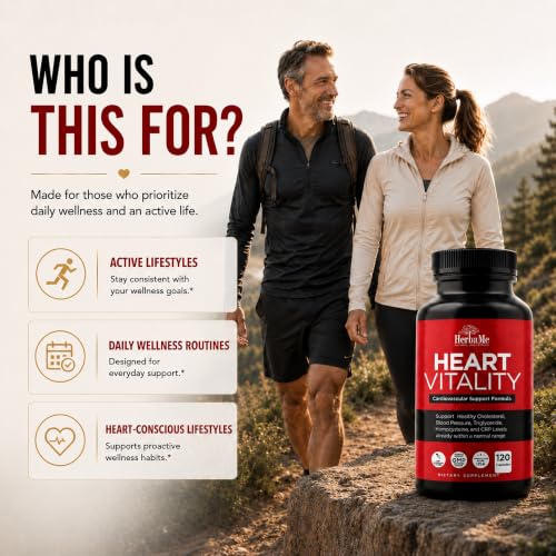 HerbaMe Heart Health Supplement for Circulation & Blood Flow Support - Image 4