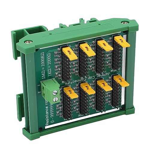 Placa de Resistor, Etapa 1R Com Jumper e Terminais de Parafusos, Adequados para Mega Plc, Educação,