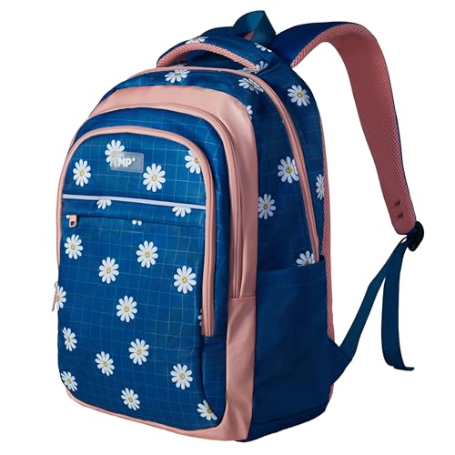 SAMPACK -MP Sac à dos pour enfant avec poches latérales et avant, sangle de poitrine, dossier ergonomique, idéal pour la rentrée scolaire, avec motifs amusants