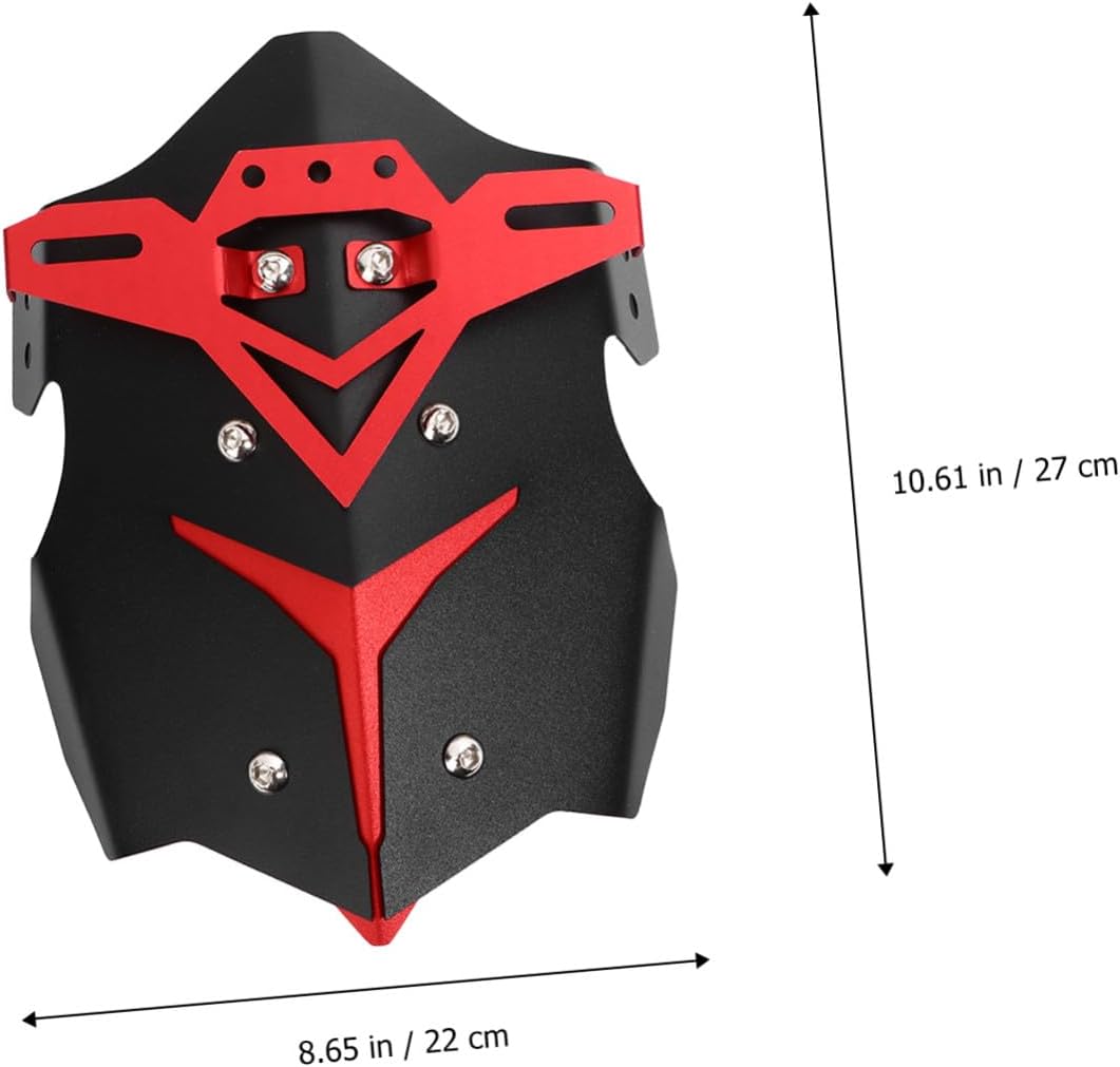 Aluminum Alloy Rear Mud Guard for Motorcycle Off-Road with Shield Sturdy Rear Fender Motor Accessories for Dirt Bike Off-Road Riding