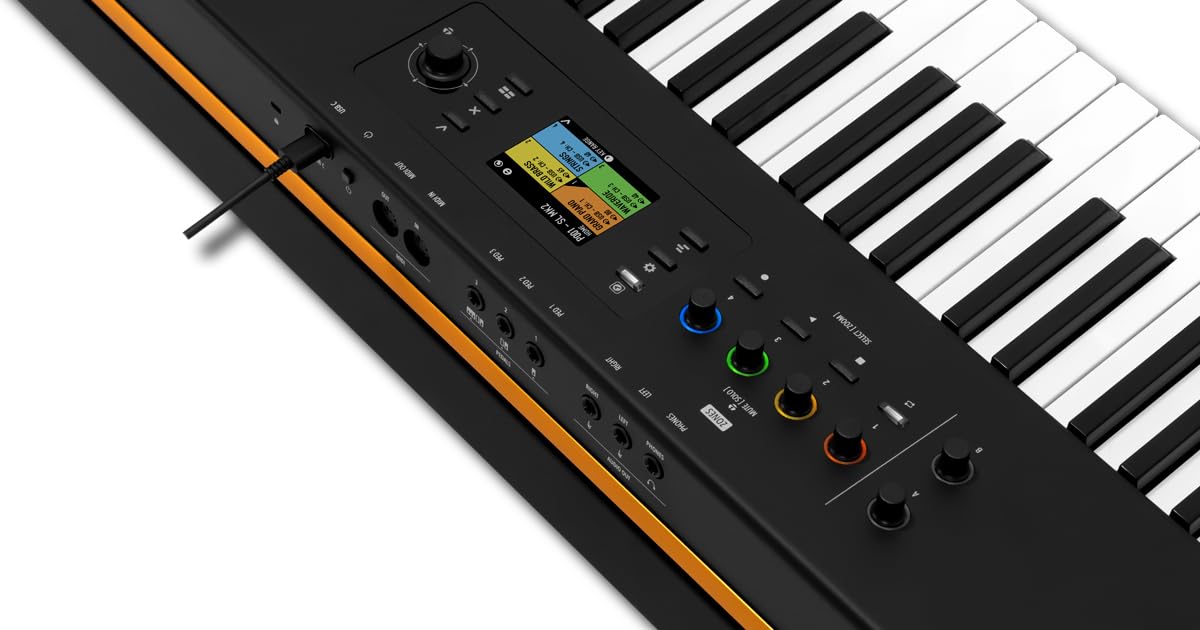 Clavier Maître Studiologic SL88 MK2 - 88 Touches Lourdes, Aftertouch, MIDI 2.0 Et Audio Intégré - 6