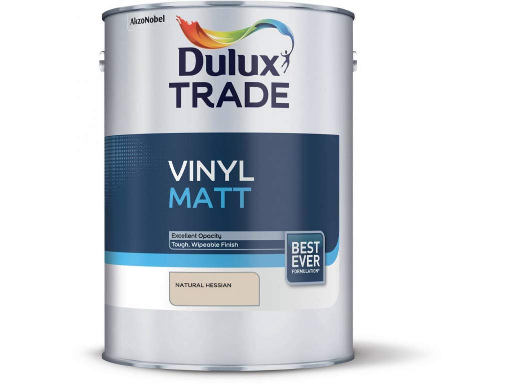 Dulux Trade 5L Vinyl Matt - Natural Hessian Finish