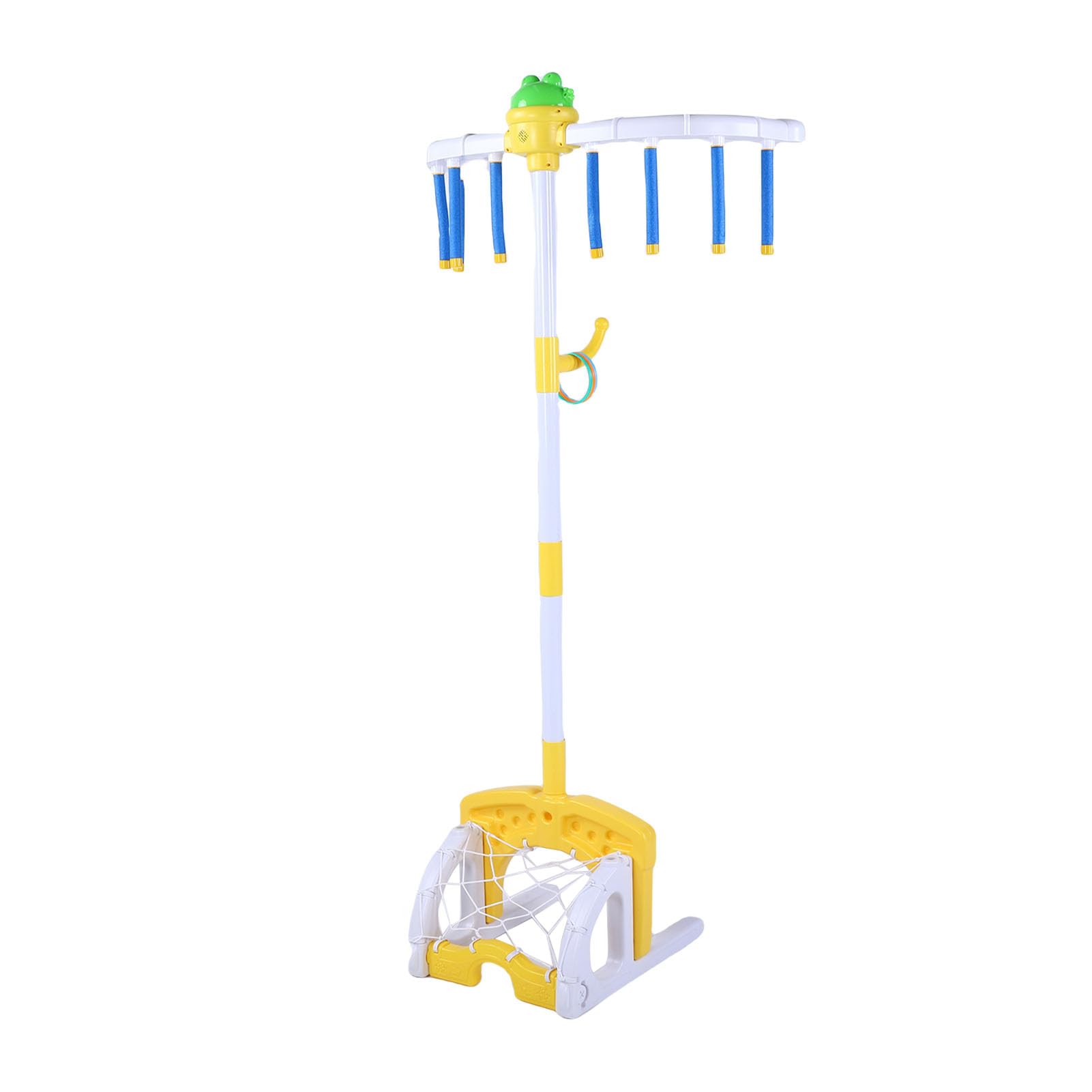 Diyeeni Juego de Atrapar Palos 4 en 1, Juguete de Reflejos con Control | Juego de captura de palos que caen, juguete de entrenamiento de coordinación ojo-mano, con golf, fútbol y lanzamiento para