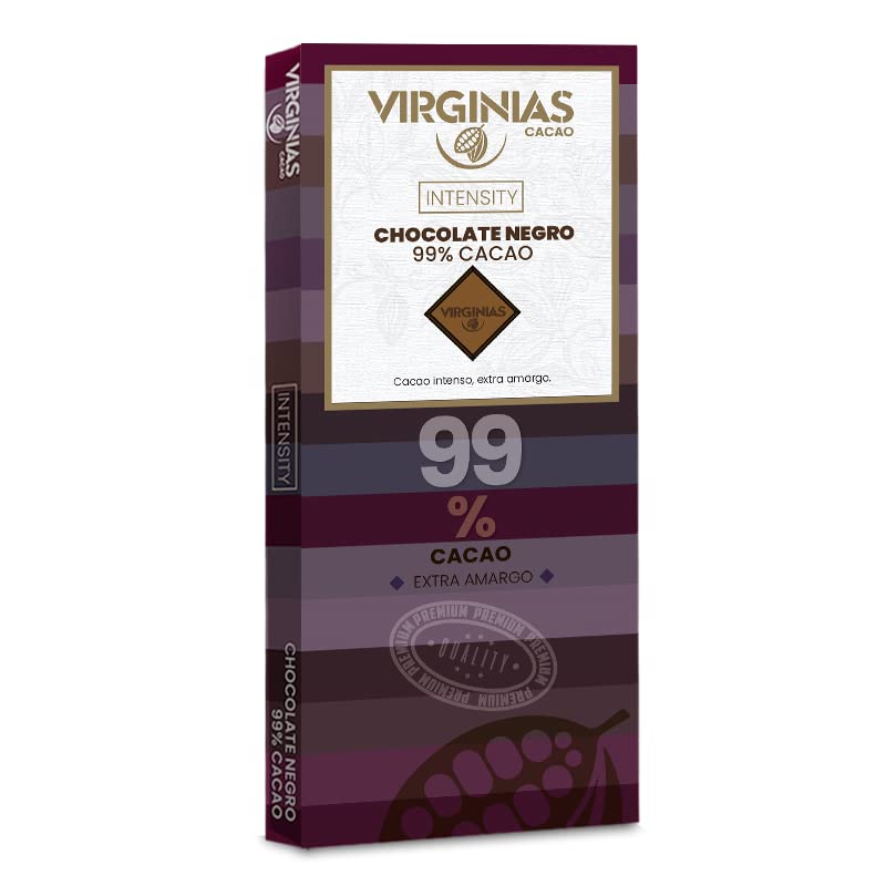 VIRGINIAS - Chocolate Intensity Negro 99% Cacao 80g
