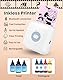 LFPERT CP3 Mini Printer, Thermal Sticker Maker, Pocket Bluetooth Label Maker, Mini Thermal Label Printer for Christmas and, Compatible with Android & IOS, White