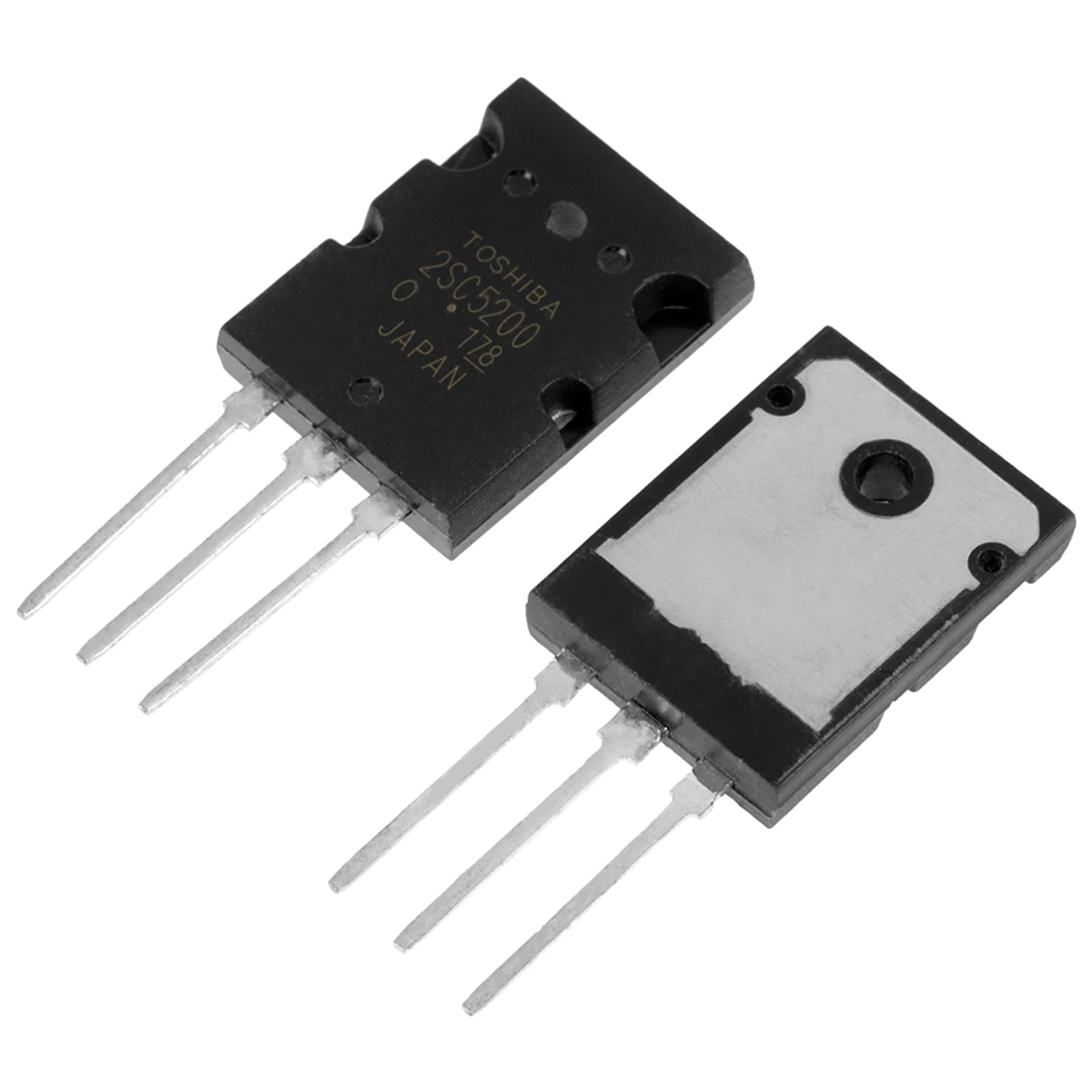 Amazon.co.jp: 5 X 2SA1943 5 X 2SC5200 オーディオ