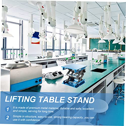 Mobestech 3 Peças De Elevadores De Mão Mini Jack De Alumínio Suporte De Mesa De Elevação Plataforma