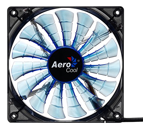 Preisvergleich Produktbild AeroCool Shark 120mm Blue Gehäuselüfter