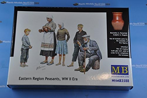 CITIZENTRY. CITIZENS. CIVILIANS EAST EUROPEAN WWII 1/35 MASTER BOX 3588