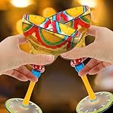 Zoom IMG-2 fixoshee bicchiere da margarita dipinto