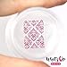 Whats Up Nails - Jumbo Clear Stamper & Scraper for Stamped Nail Art Design