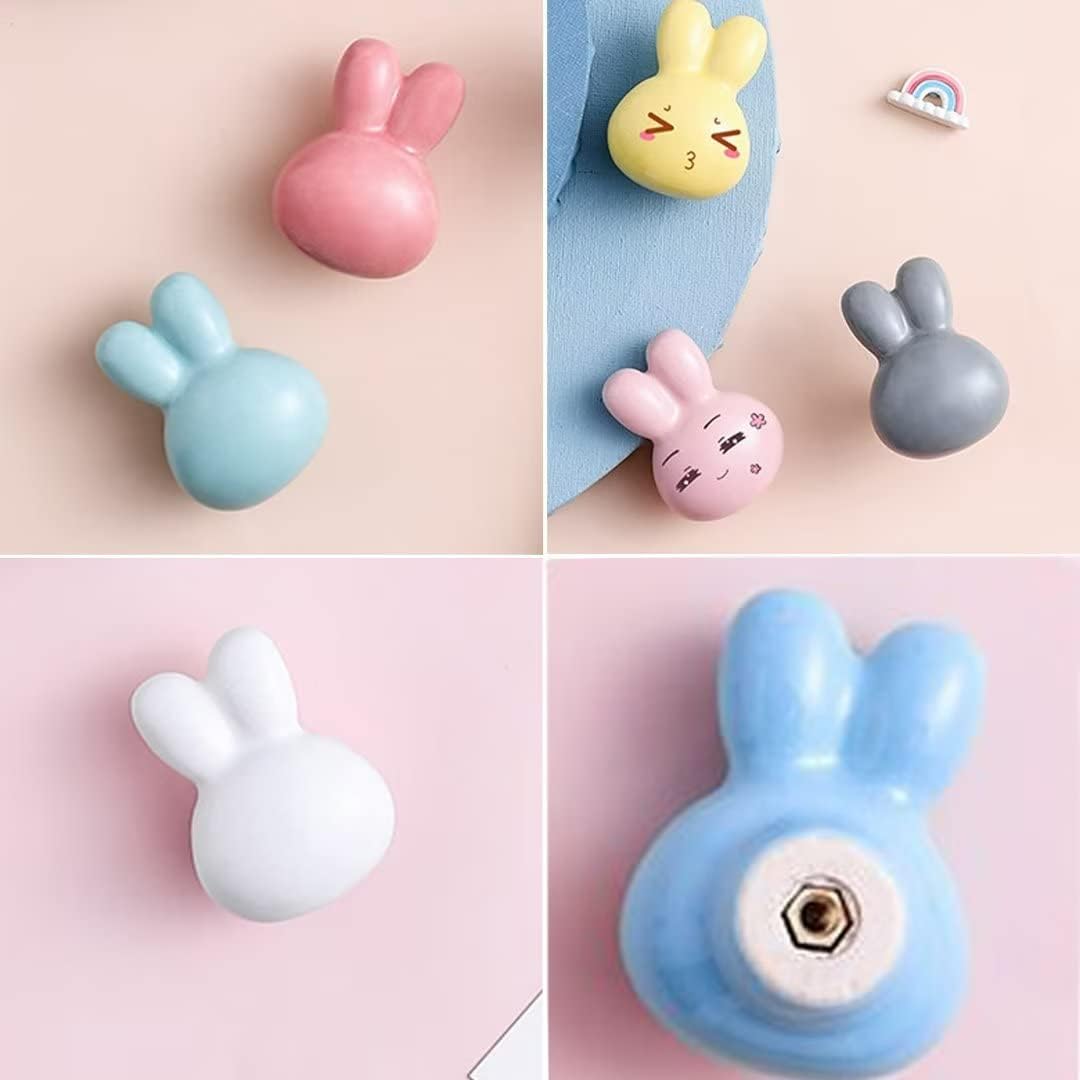 ❀ ceramic handle, 5 Pack Cabinet Knobs Ceramic Knobs for Dresser Drawer Pull Nursery Decor, Furniture Handles Pull Ceramic Drawer Knobs for Closet Cupboard Wardrobe Cabinet Handle ( Color : Light Gree