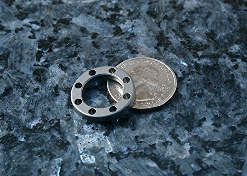 Tec Accessories Universal Flex Organizer (Ufo) Titanium Key Organizer Keychain For Men And Women Everyday Carry Compact Key Holder For Keychain, Key Rings For Edc Gear, Keychain Accessories 8 Holes #TOP1