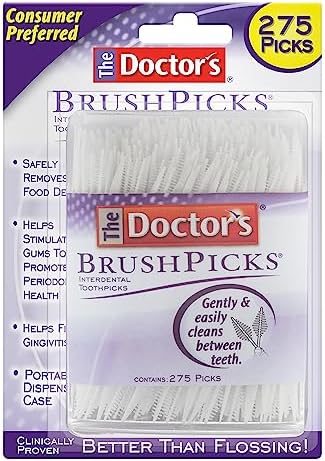 The Doctor's Brush Picks Interdental Toothpicks - 275 CT