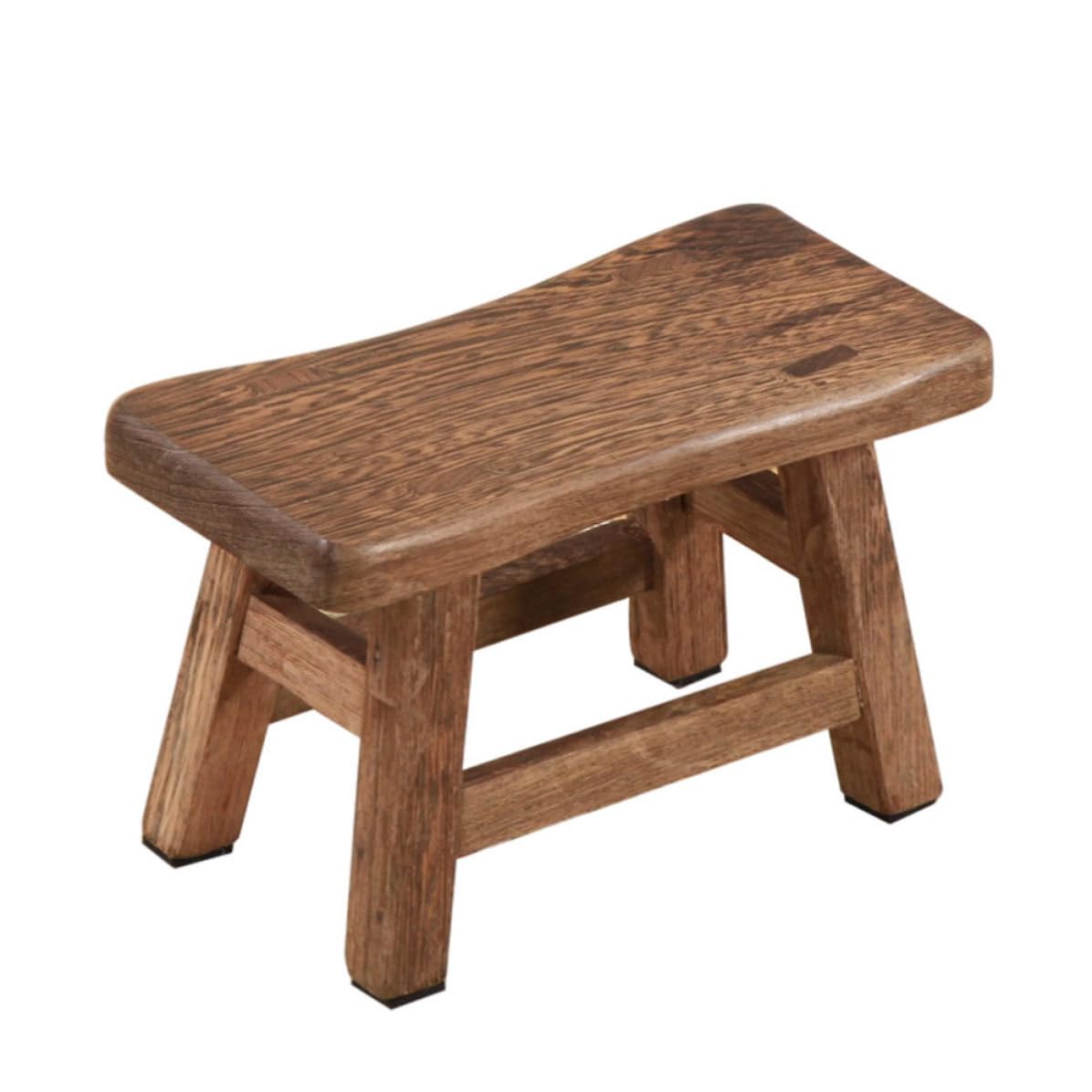 Tabouret de bain en bois antidérapant léger quatre pieds enfants