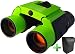Zeinum Small Green Binoculars for Travel | Clear Optics | Lightweight Durable Metal Body | Gift Idea | Bird Watching Boating Hunting Camping Theater Opera Hiking Accessory| Compact Case